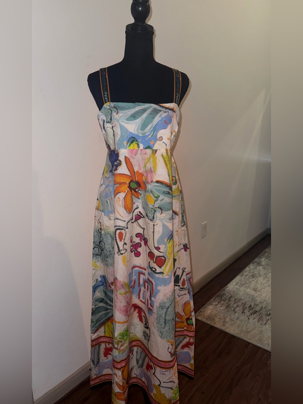 Caroline Constas Multicolor Floral Print Maxi Dress - Picture 3 of 7